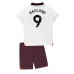 Billige Manchester City Erling Haaland #9 Børnetøj Udebanetrøje til baby 2023-24 Kortærmet (+ korte bukser)